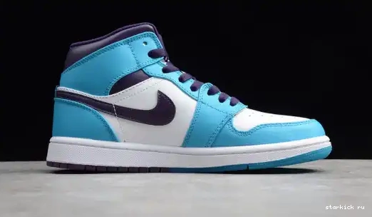 Jordan 554724-415  Mid 1 554724-415 Hornets 0705